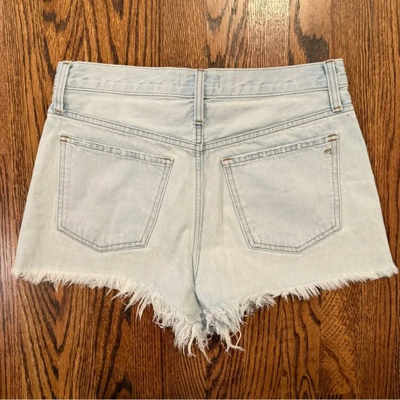 MADEWELL DENIM SHORTS - size 27 - Picture 3 of 5